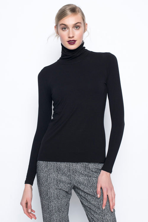 Long Sleeve Turtleneck Top