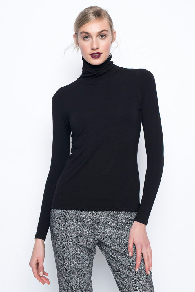 Long Sleeve Turtleneck Top