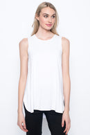 Curved Hem Tank Top