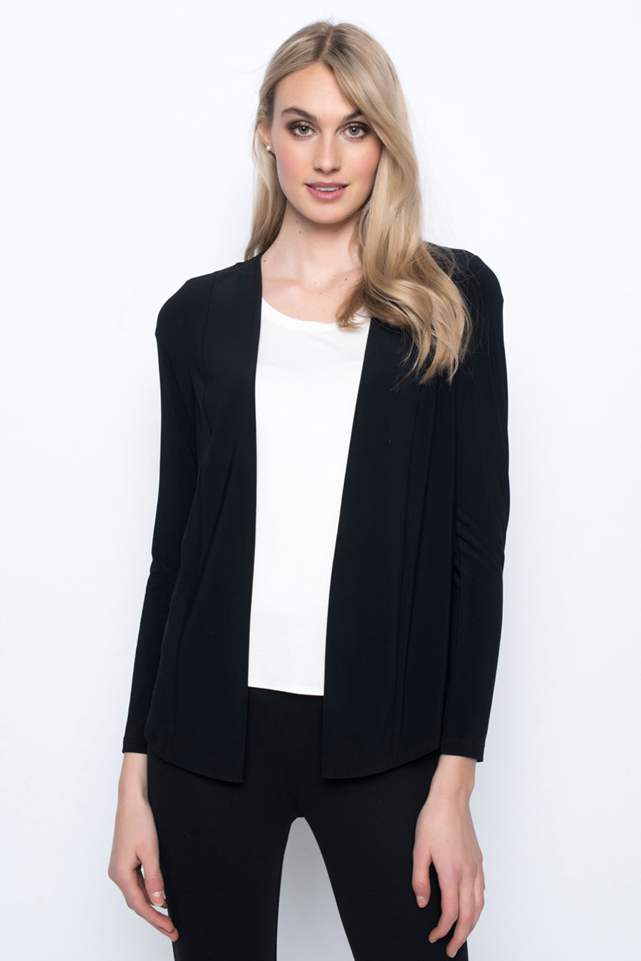 Long Open Front Jacket