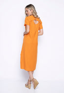 Mid-Length Dress Back View