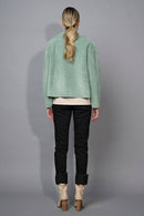 Cut-Out Embellished Ankle-Length Cuffed Jeans