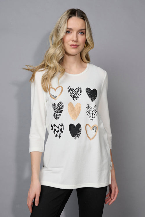 Side Slit Printed Tunic