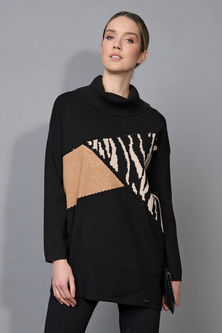 Animal Jacquard Tunic