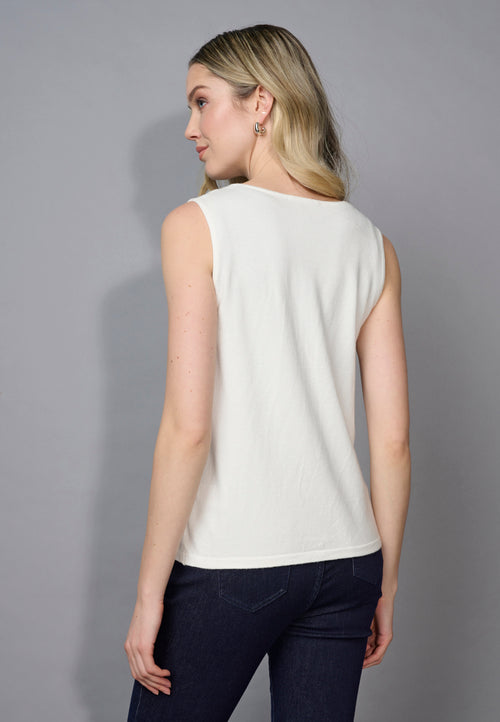 Rhinestone Tank Back View