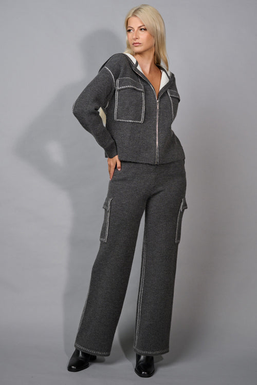 Cargo Knit Pants