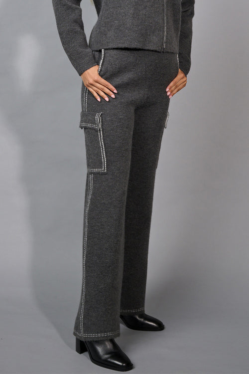 Cargo Knit Pants