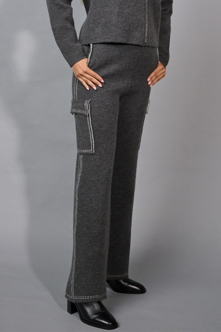 Cargo Knit Pants
