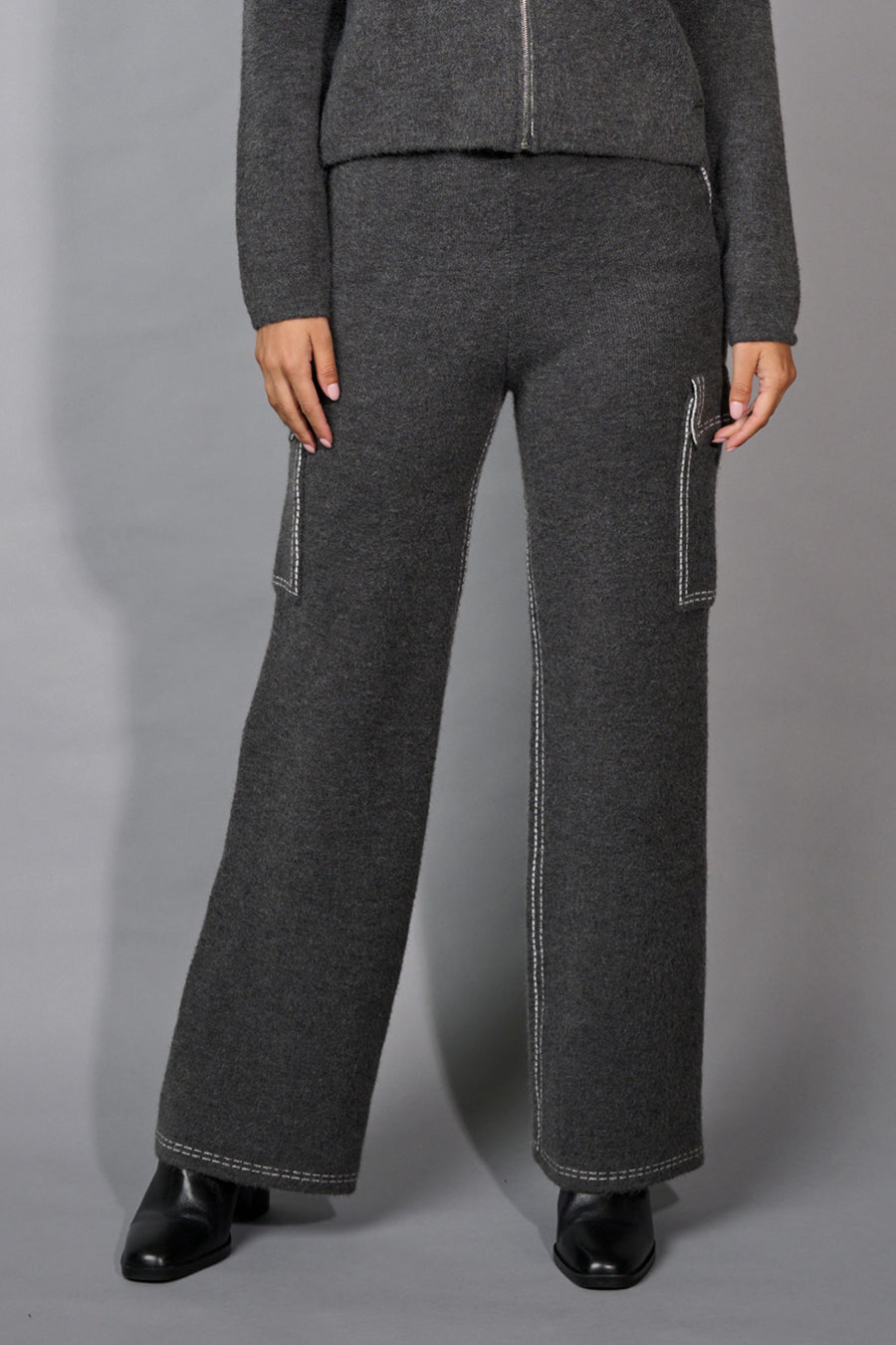 Cargo Knit Pants