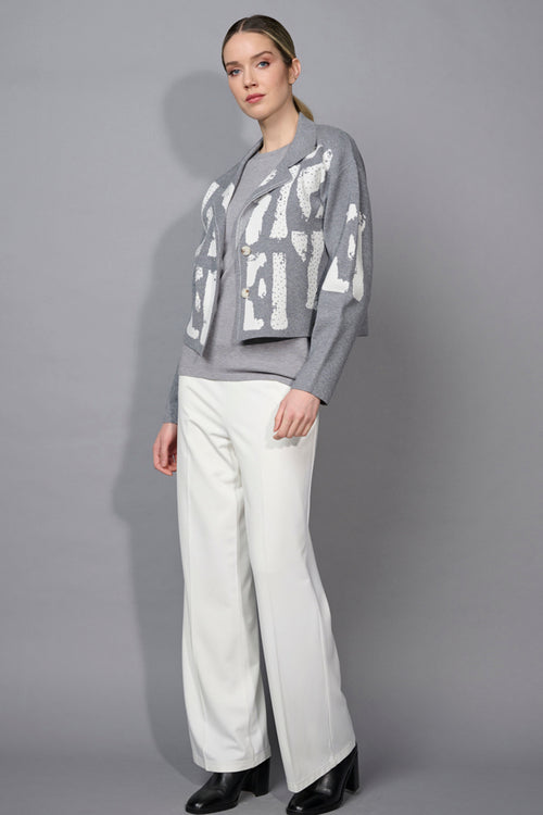 Lettering Short Jacket