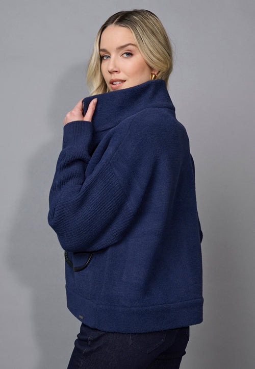 Polyurethane-Trimmed Pocket Jacket Side View