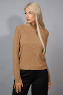 Pleated Rose Top