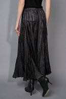 Crinkled Long Skirt