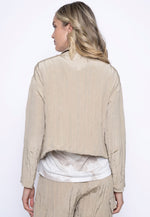 Patch Pocket Short Jacket Back View