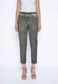 Ankle-Length Cuffed Pants