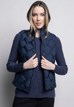 Dimensional Zip-Front Vest