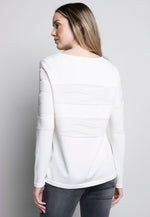 Pintuck Textured Top