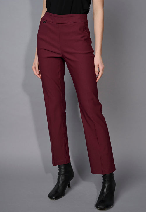 Straight-Leg Pants Front View