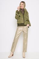 Foil Print Full-Length Jeans Full Length