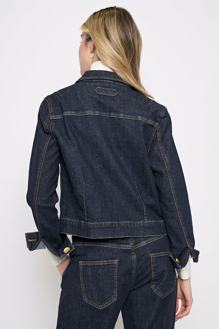 Gold Button Denim Jacket