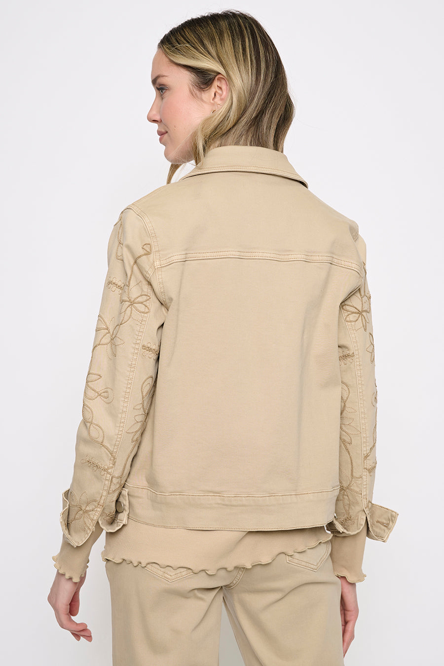 Embroidered Denim Jacket