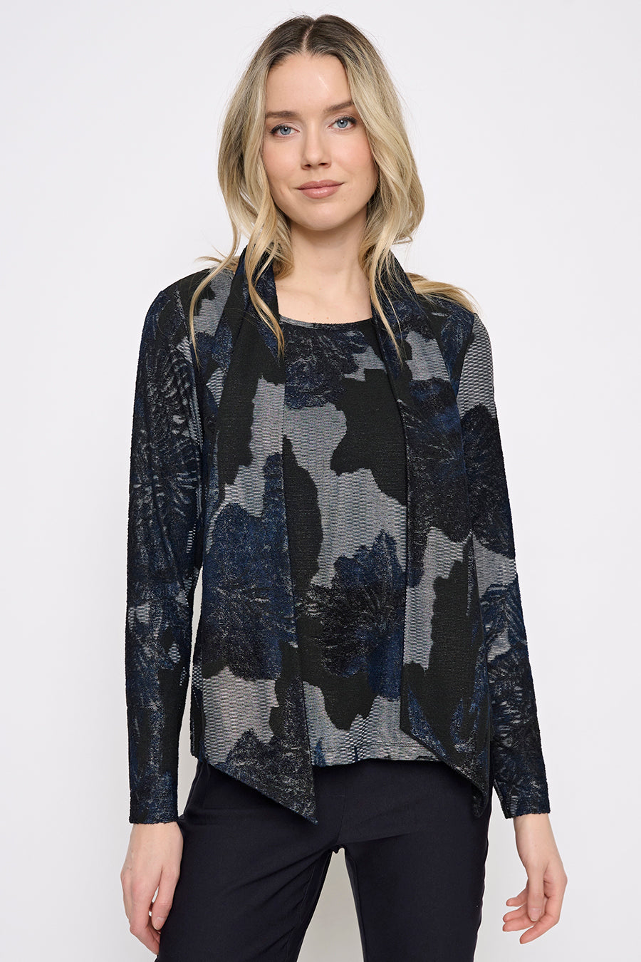 Custom Dyed Long-Sleeve Top