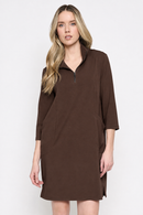 3/4 Sleeves Dress Front View