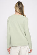 Soutache Stones Embellished Top Back View