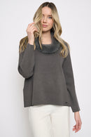 Fur Trim Top Front View