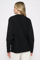 Embellished Floral Top Back View
