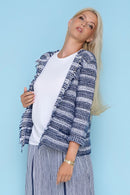 Fringed Short Jacket Front View