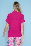 Half-Zip Knit Top