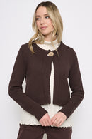 Veste Courte à Un Bouton