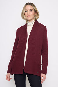 Open-Front Long Jacket