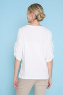 Sequins-Embroidered Top