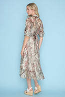 Button-Down Long Dress