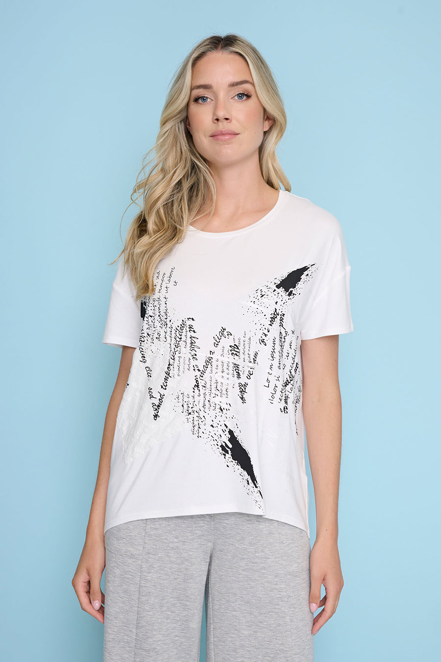 Loose Fit Printed Top