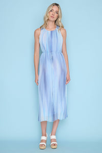 Sleeveless Pleated Dress