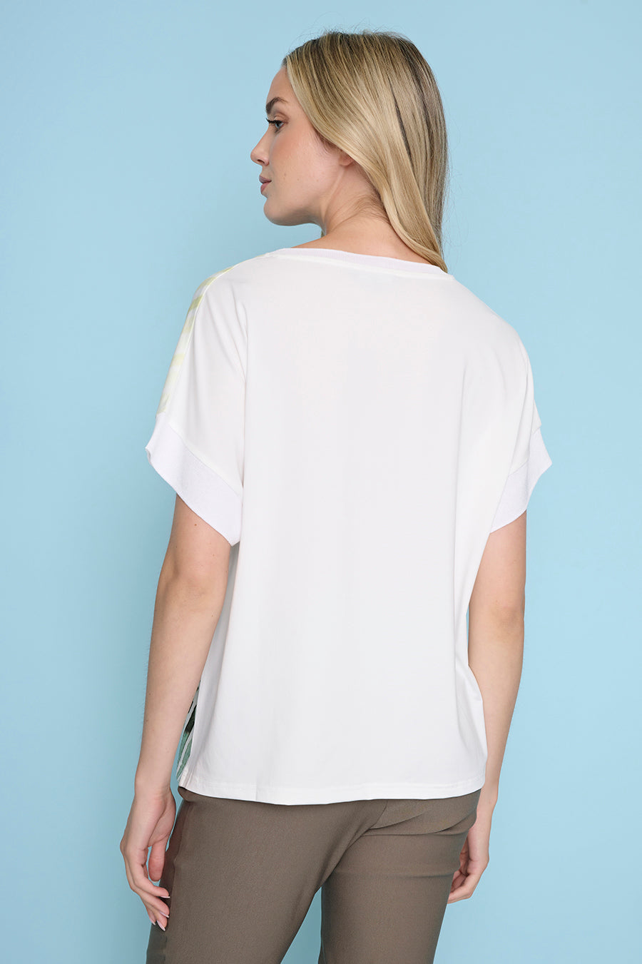 V-Neck Drawstring Ruched Top
