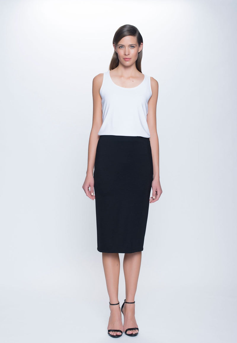 Pencil Skirt in black by picadilly canada