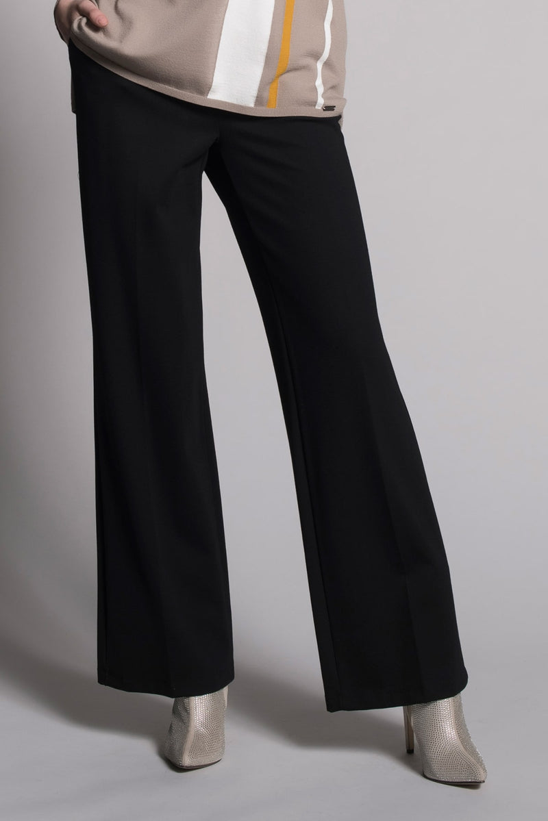 black wide leg pants by picadilly