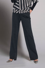 grey heather charcoal wide leg pants by picadilly