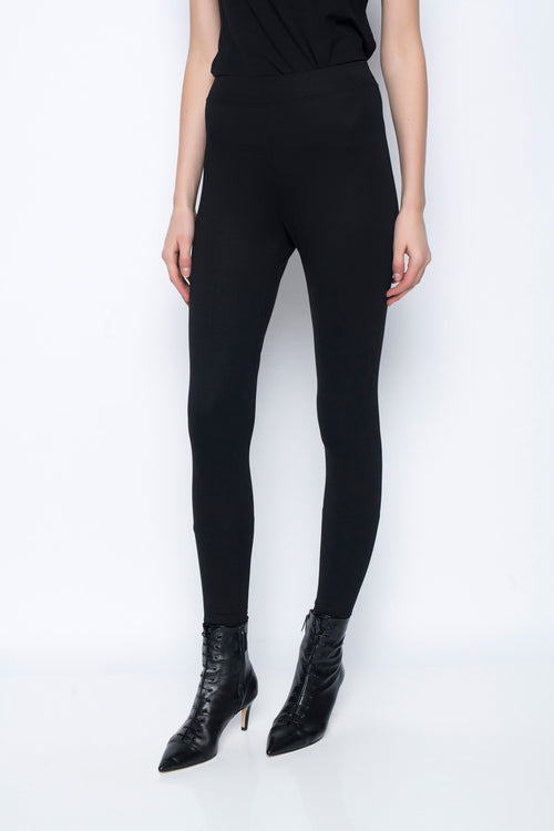 Pull on Leggings in black by Picadilly Canada