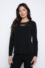 Embellished Cut- Out Top by Picadilly Canada