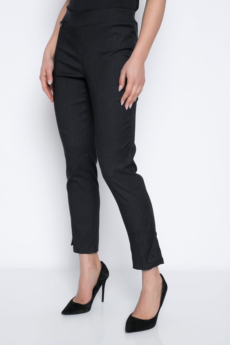 Flap Detailed Ankle Pants by Picadilly Canada