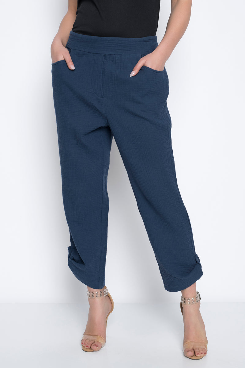Tab Detail Pant by Picadilly Canada